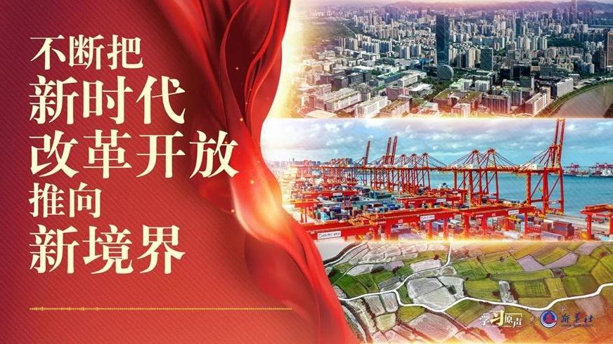 學(xué)習(xí)原聲｜不斷把新時(shí)代改革開(kāi)放推向新境界